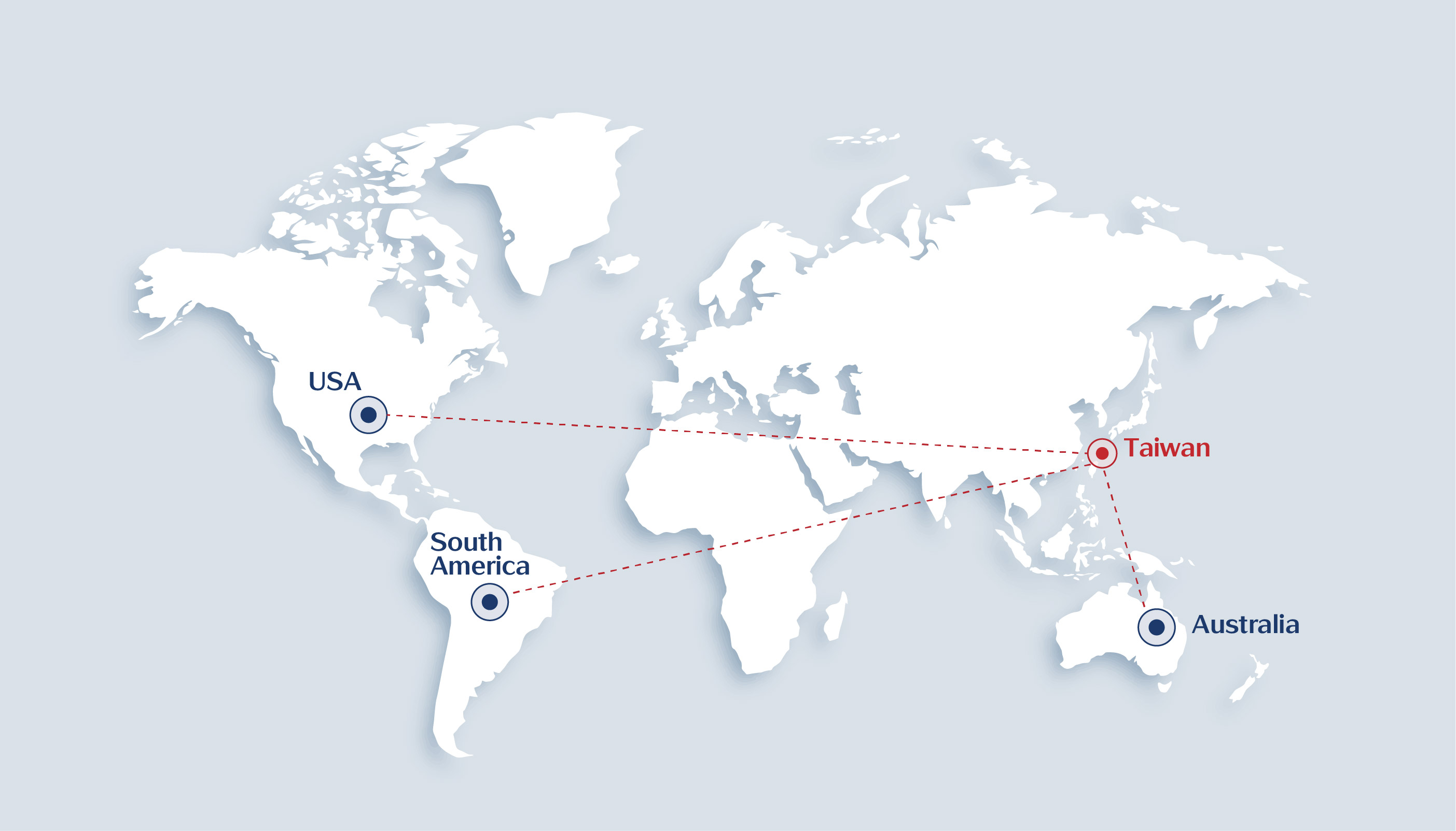 Global sourcing map